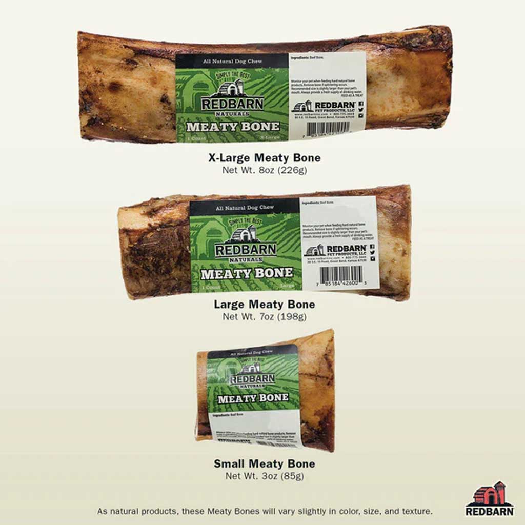 Comparing different varieties of redbarn meaty bone 