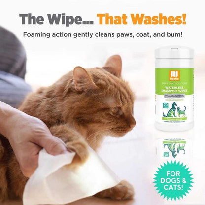 Waterless Grooming Wipes Cucumber Melon 70ct