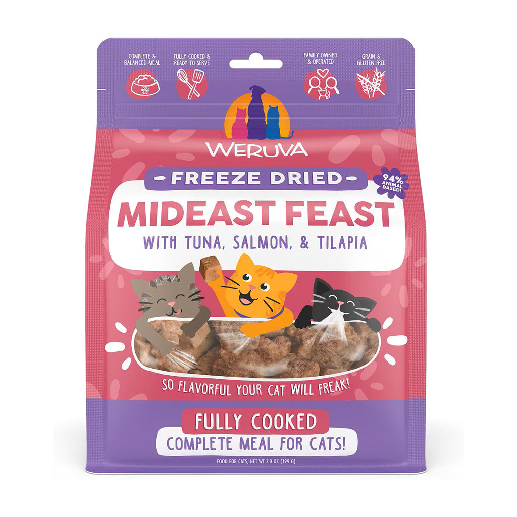 Mideast Feast Grain-Free Freeze-Dried Cat Food
