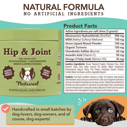 Hip & Joint Supplement natural formula. 