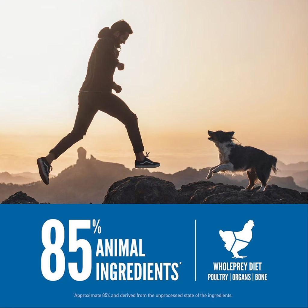 Original Dry Dog Food 85% animal ingredients. 