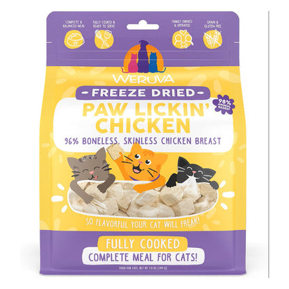 *Paw Lickin' Chicken Grain-Free Freeze-Dried Cat Food