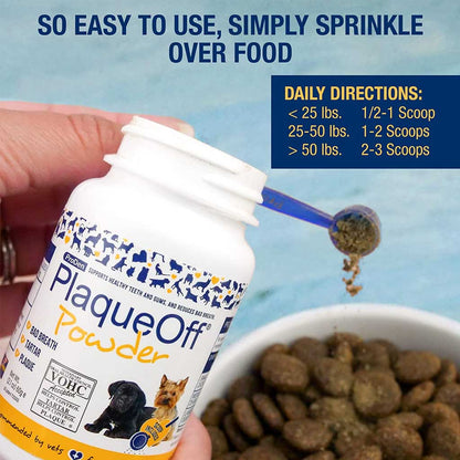 PlaqueOff Powder for Dogs & Cats