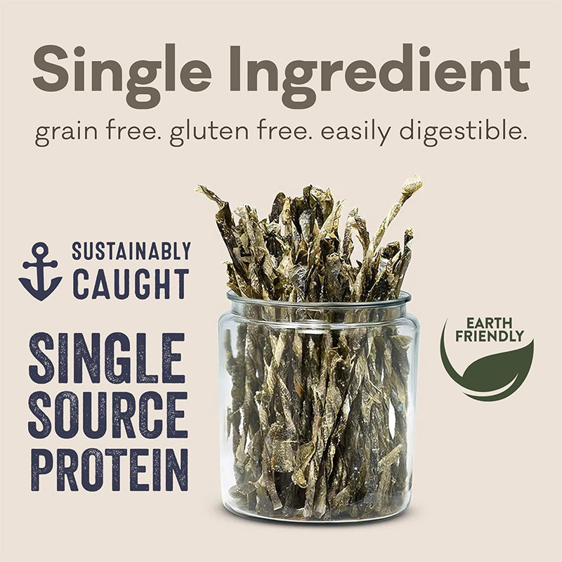 Cod Skin Jerky Tube 2.5oz ingredients
