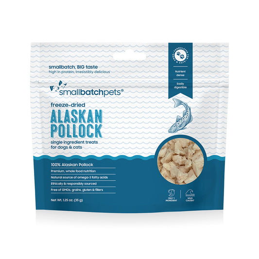 Freeze-dried Alaskan Pollock 1.25oz