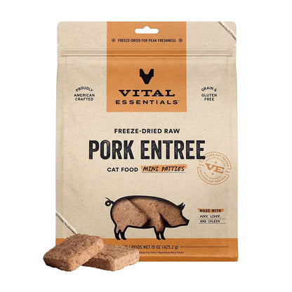 *Pork Dinner Patties Freeze-Dried for Cats