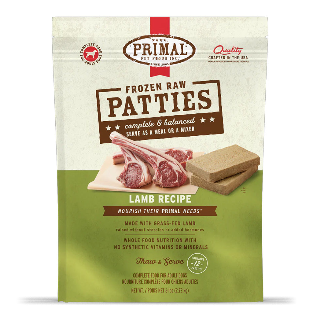 Lamb Frozen Raw for Dogs 6lb