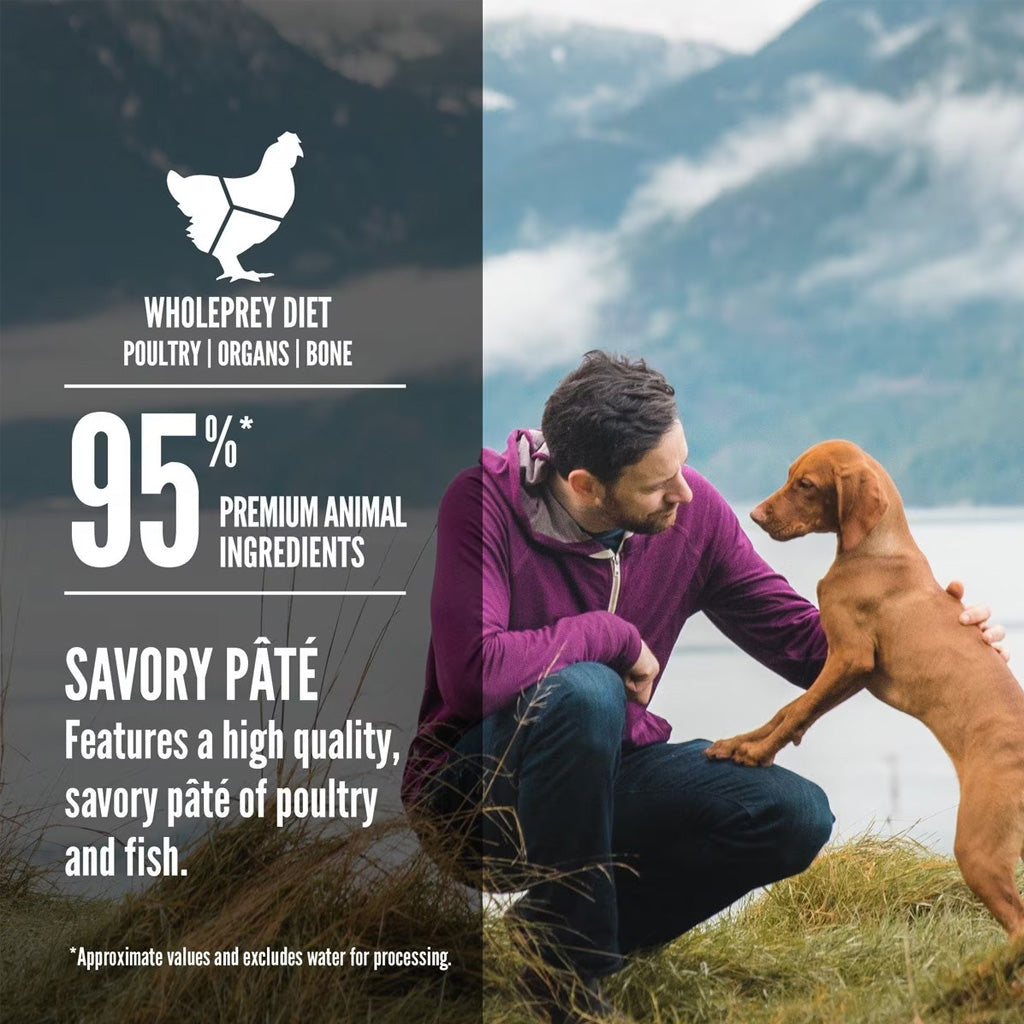 Puppy Poultry & Fish Pate Canned Food for Dogs 12.8oz