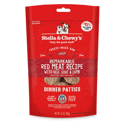 *Red Meat Freeze-dried Raw Dinner Patties