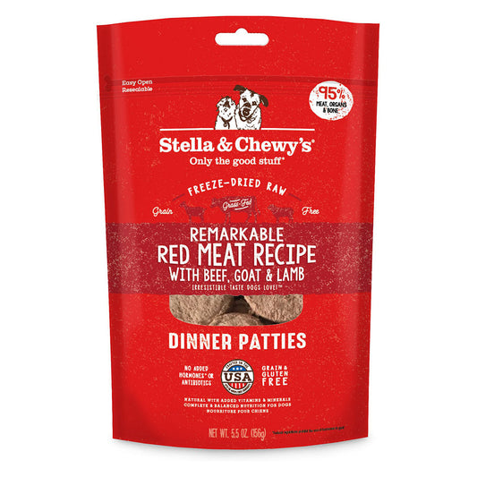 *Red Meat Freeze-dried Raw Dinner Patties