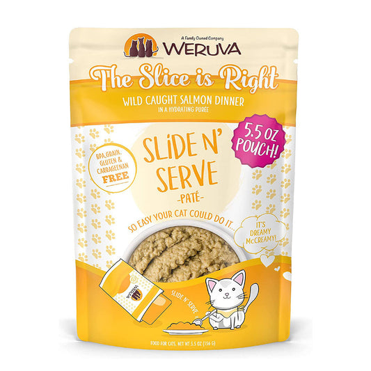 The Slice is Right Wild Caught Salmon Dinner Slide N' Serve Pate 2.8oz