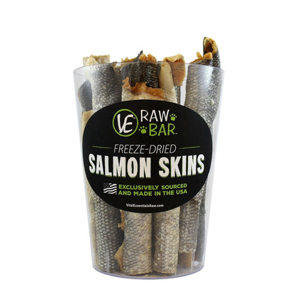 Freeze-dried Salmon Skins
