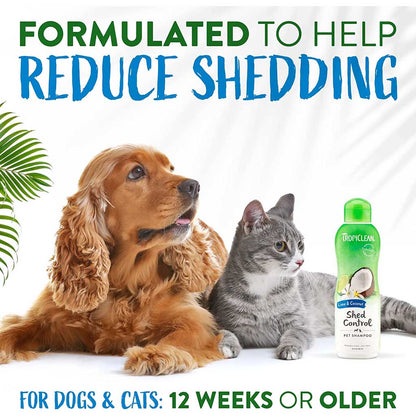Shed Control Lime & Coconut Shampoo 20oz.