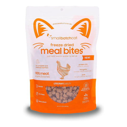 Chicken Freeze-Dried Mealbites for Cats 10 oz