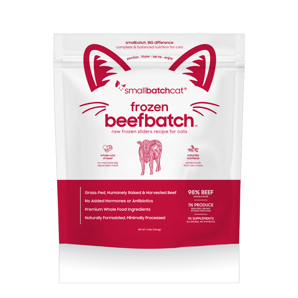 Beef Batch Frozen Raw for Cats