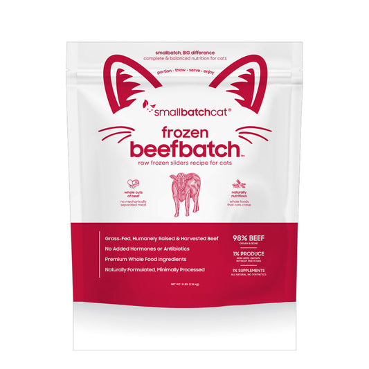 Beef Batch Frozen Raw for Cats
