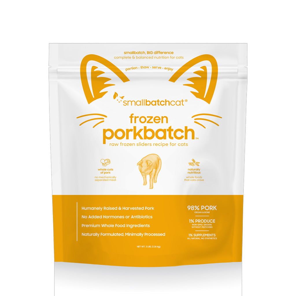 *Pork Batch Frozen Raw for Cats