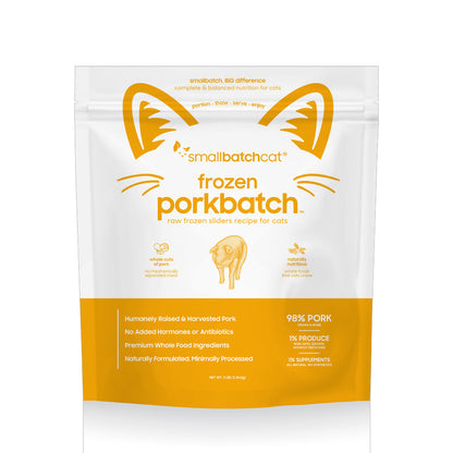 *Pork Batch Frozen Raw for Cats