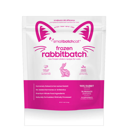 *Rabbit Batch Frozen Raw for Cats