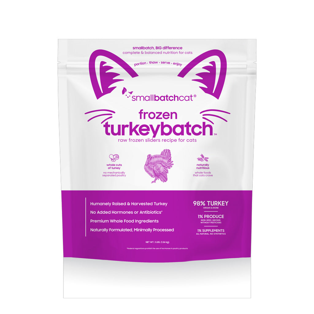 *Turkey Batch Frozen Raw for Cats