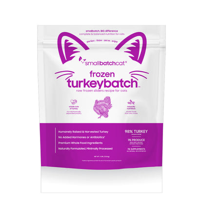 *Turkey Batch Frozen Raw for Cats
