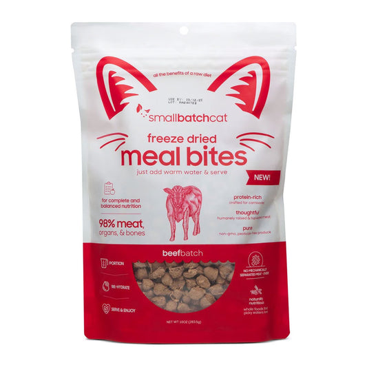 Beef Freeze-Dried Mealbites for Cats 10 oz