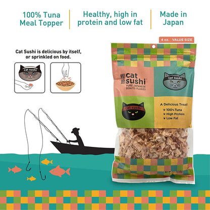 Cat Sushi Bonito Flakes description.