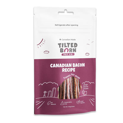 Tilted Barn Canadian Bacon Treats for Dogs 3.53oz