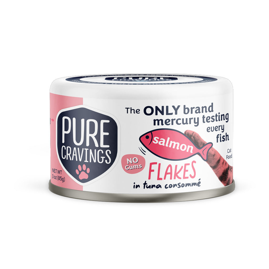 Salmon Flakes in Tuna Consommé