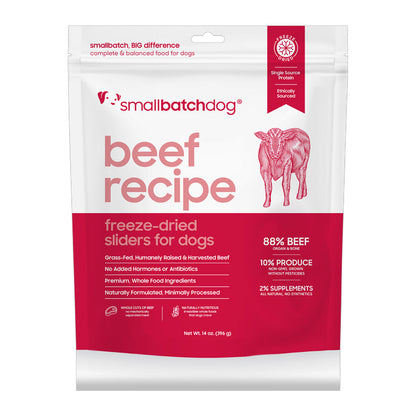 Beef Batch Freeze-dried Raw