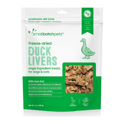 Freeze-dried Duck Liver Treats 4oz