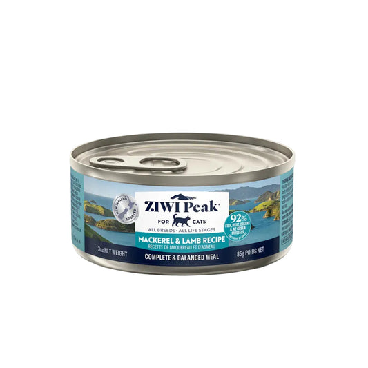 ZIWI Peak Mackerel & Lamb Recipe Canned Cat Food 3oz