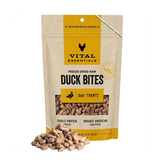 Freeze-dried Duck Bites Treats for Dogs