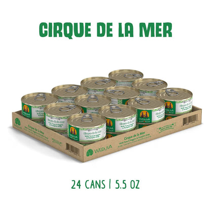 Cirque De La Mer with Tuna & Veggies in Pumpkin Soup Canned Food for Dogs case of 24 5.5  oz
