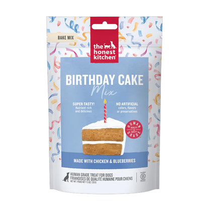 The Honest kitchen Birthday Cake Mix Made with chicken & Blueberries. No artificial colors, flavors, or preservatives. 7.oz