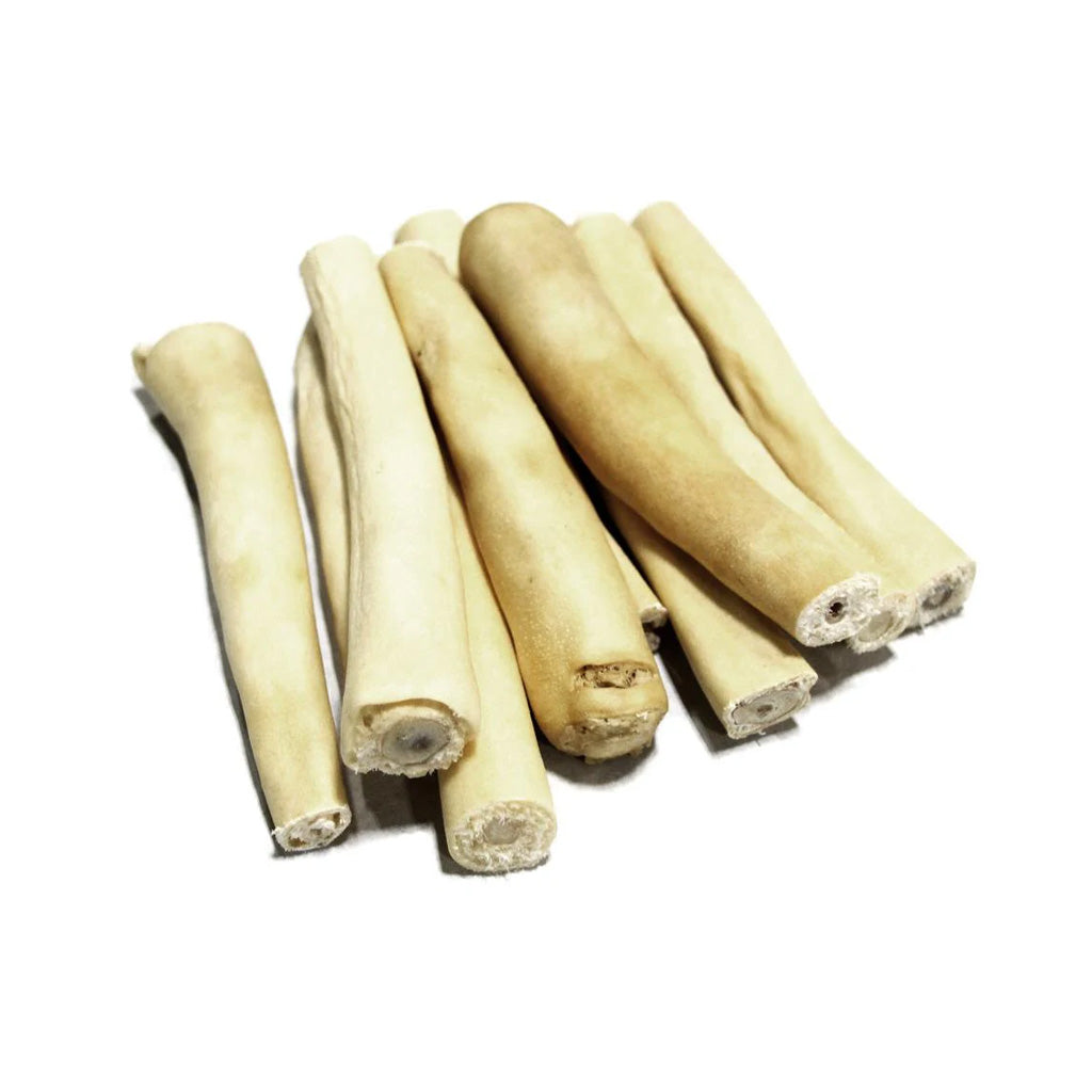 pile of beef tail dog treats