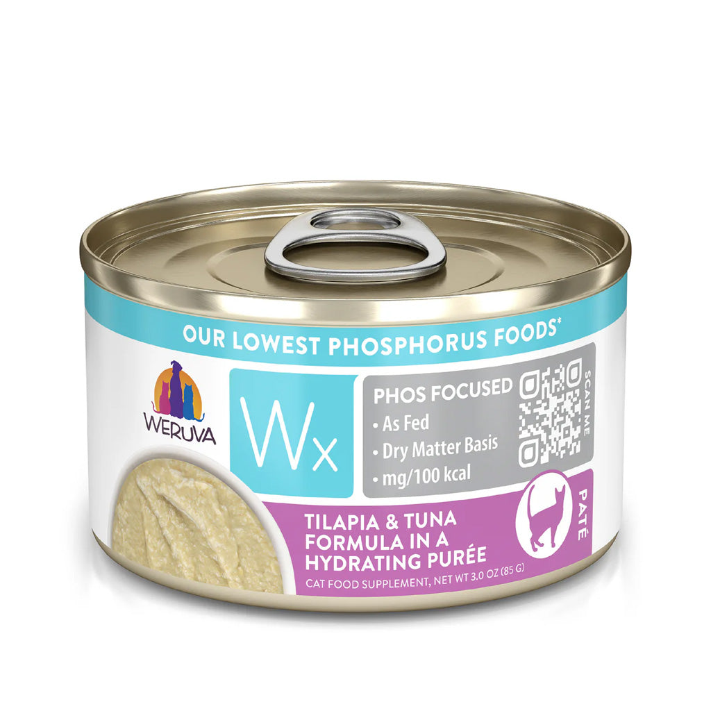 Wx Phos Focused Tilapia & Tuna Formula in a Hydrating Purée