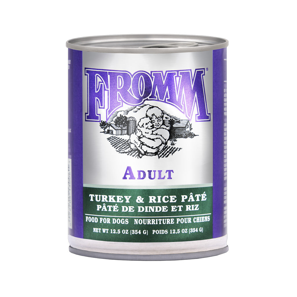 Classic Pate Turkey & Rice Canned Food for Dogs 12.5oz