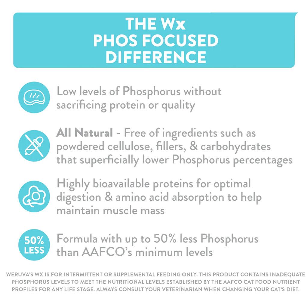 Wx Phos Focused Tilapia & Tuna Formula in a Hydrating Purée