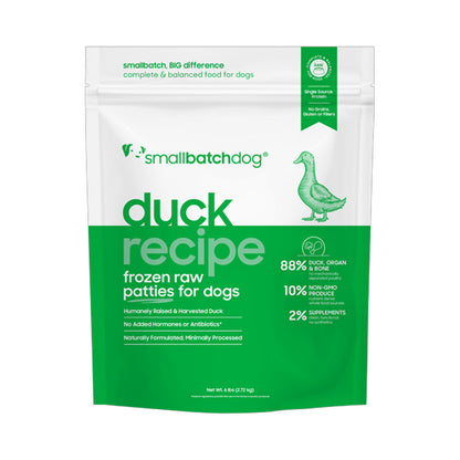 Duck Batch Frozen Raw for Dogs