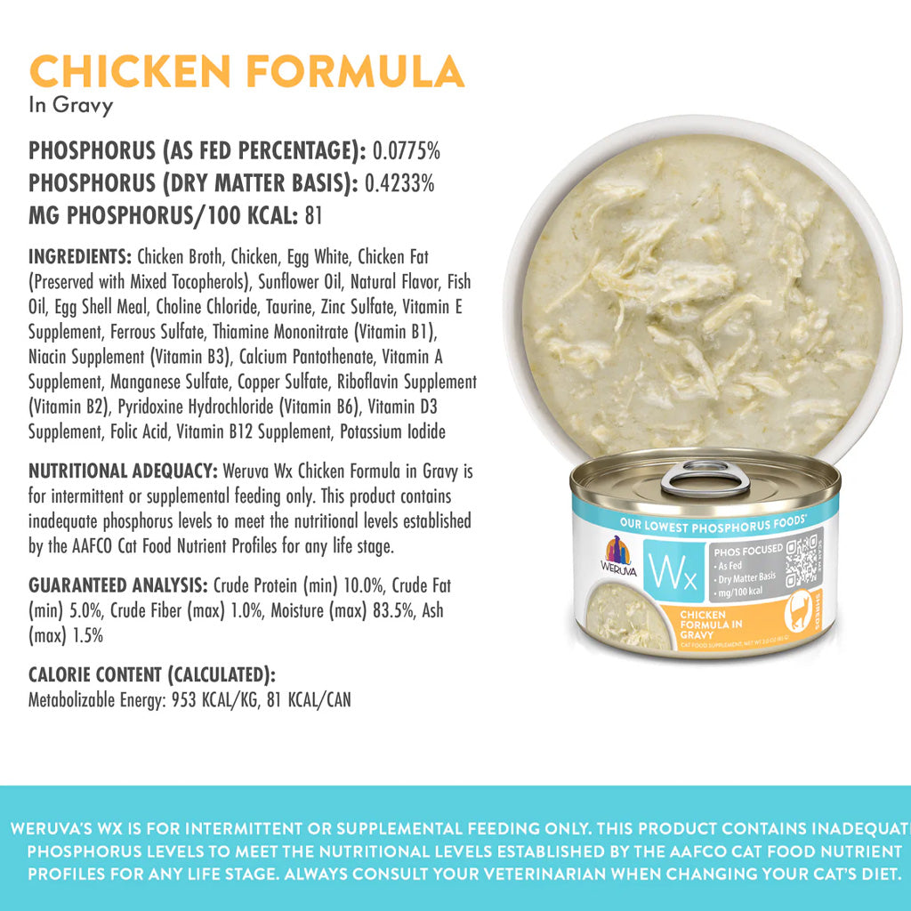 Wx Phos Focused Chicken Formula in Gravy