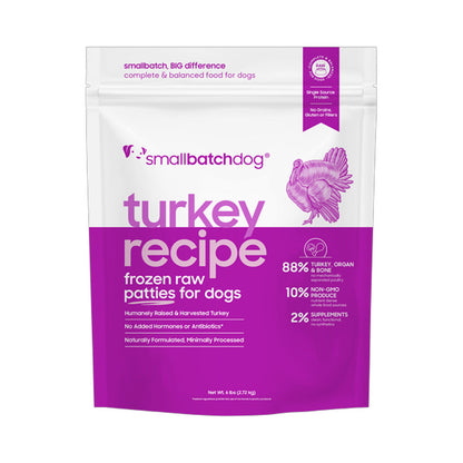 *Turkey Batch Frozen Raw for Dogs