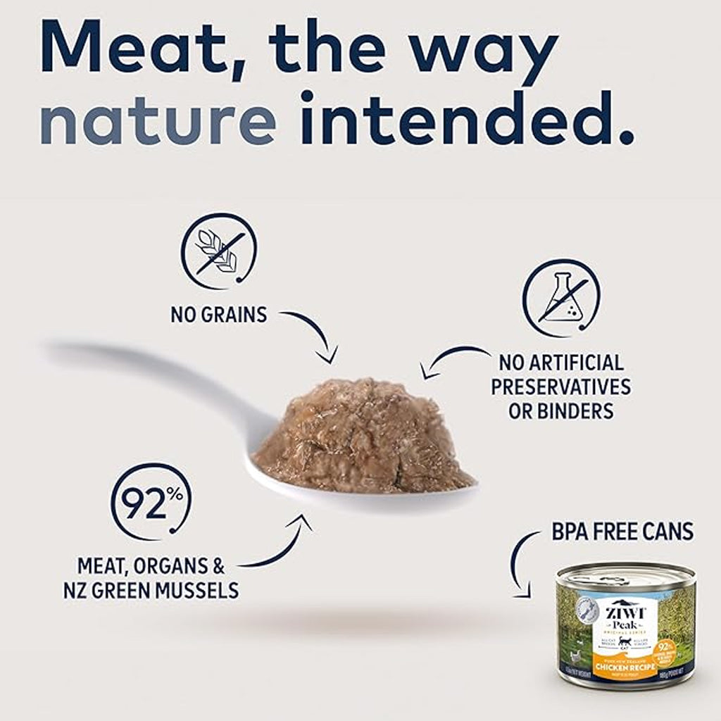 Meat the way nature intended. 
No grains 
No artificial preservatives.