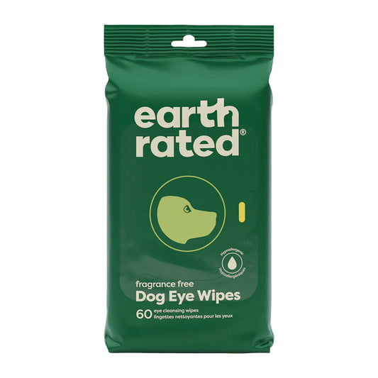 Hypoallergenic Dirt & Tear Stain Removal Fragrance Free Dog Eye Wipes 70ct