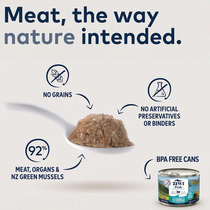 Meat the way nature intended. 
No grains 
No artificial preservatives.