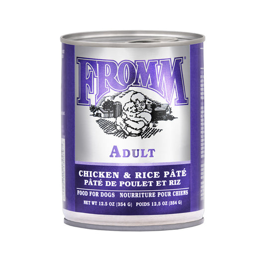 Classic Pate Chicken & Rice Canned Food for Dogs 12.5oz