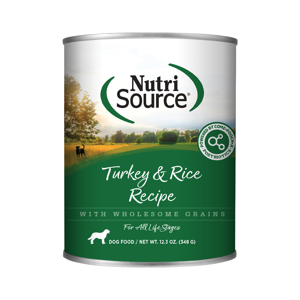 Turkey & Rice Canned Food for Dogs 13oz