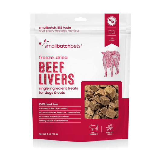 Freeze-dried Beef Liver Treats 4oz