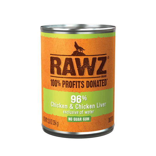 96% Chicken & Chicken Liver Pate Canned Dog Food 12.5oz