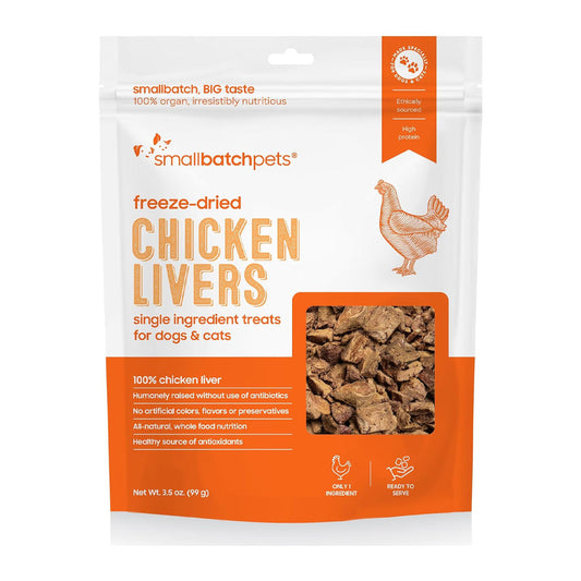 Freeze-dried Chicken Liver Treats 4oz